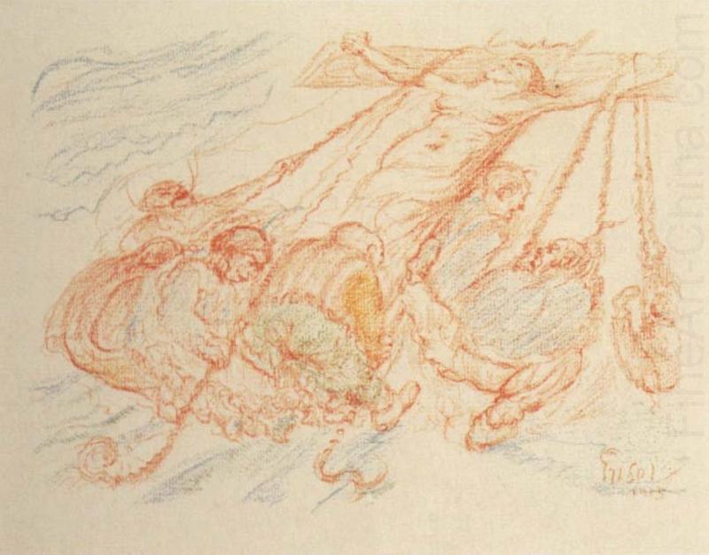 The Elevation of the Cross, James Ensor